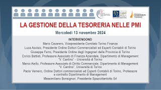 La gestione della tesoreria nelle PMI [upl. by Euqinot]