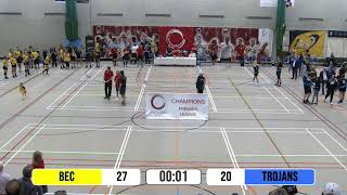 England Korfball Final 2024  BEC VS TROJANS [upl. by Dilan120]