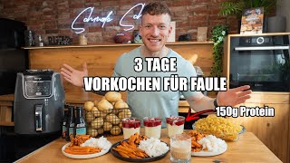 Vorkochen für Faule 3 Tage  High Protein [upl. by Eivi]