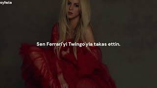 SHAKIRA  BZRP türkçe çeviri [upl. by Lingwood]