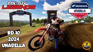 RD 10 Unadilla Qual 2  TEAM HONDA HRC mxvsatvlegends mxvsatv motocross dirtbike unadillarace [upl. by Lothar]