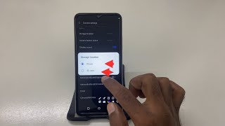 How to Change Storage Location on Realme C63 Easy Guide [upl. by Iives]