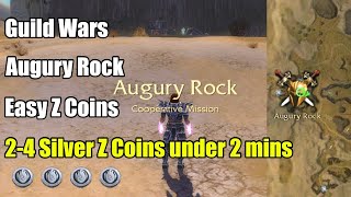 Augury Rock Easy Z Mission Guide  24 Silver Z Coins under 2 mins  Defeat the Doppelganger [upl. by Roehm]