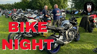 LANGPORT BIKE NIGHT EVERY OTHER TUESDAY AT THE LIME KILN 16TH JULY 2024 [upl. by Crispin270]