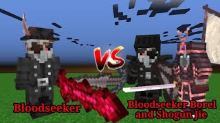 Bloodseeker vs Bloodseeker Borel and Shogun Jie  Minecraft Mob Battle [upl. by Azpurua]