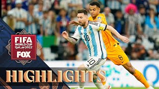 Netherlands vs Argentina Highlights  2022 FIFA World Cup  Quarterfinals [upl. by Jerrome]