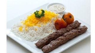 PERSISCH  IRANISCH KABAB mit REIS und SALAT kochen AKOthePERSIANkiller [upl. by Sitruc670]