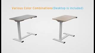 Height adjustable overbed table [upl. by Naraa]