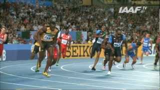 Mens 4x100m Relay Final  IAAF World Championships Daegu 2011 [upl. by Filomena865]