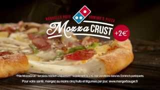 Mozza Crust  La Nouvelle Pâte de Dominos Pizza [upl. by Wallache]