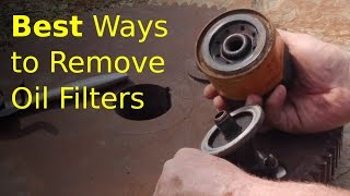 6 Best Ways to Get an Oil Filter Off Review [upl. by Ilil871]