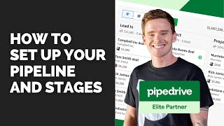 How to set up your Pipedrive pipeline and stages [upl. by Jud]