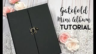 Easy Gatefold Mini Album Tutorial [upl. by Laehcimaj]