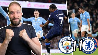 Man City STEAL Draw As Strong Chelsea Performance Slips At The End  Manchester City 11 Chelsea [upl. by Leissam314]