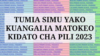 NECTA TAZAMA HAPA MATOKEO YA FORM TWO 202324 FTNA Results jinsi ya kupata matokeo [upl. by Roi]