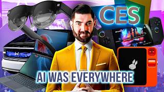 AI Dominates CES All The Huge Announcements [upl. by Annayar941]