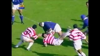 Inga Tuigamala quotdoing his impression of a brick wallquot vs Japan 1999 [upl. by Eceerehs]