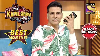 Akshay ने किया King Khan को Call  The Kapil Sharma Show Season 2  Best Moments [upl. by Sina287]