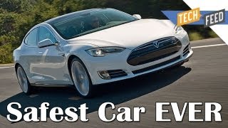 Tesla Model S  SAFEST CAR EVER MADE [upl. by Tica907]