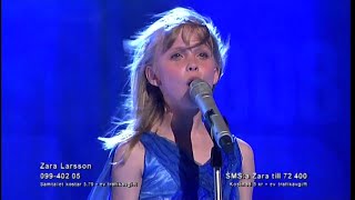 Zara Larssons hela finalframträdande i Talang 2008  Talang TV4 [upl. by Llabmik]