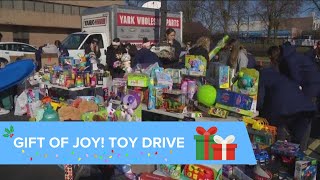 More than 4000 toys donated at WTOL 11 2023 Gift of Joy toy drive [upl. by Dodd]