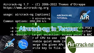 Installing aircrackng in Termux on Android unable to locate package aircrackng problem solution [upl. by Sherie]