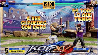 The King Of Fighter XV TKOF XV Christ VS Andy Bogard SUPER COMBOS [upl. by Patterman]