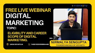 FREE WEBINAR ON DIGITAL MARKETING IN BENGALI [upl. by Ailecnarf]