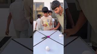 Egg Spinner Challenge 🥚😂 shorts youtubeshorts funnyvideo viralvideo [upl. by Tatia327]