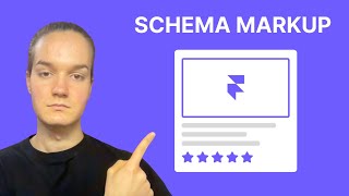 How To Add Schema Markup To Your Framer Website static amp CMS pages [upl. by Sueahccaz889]