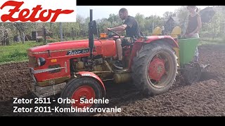 TIMELAPSE OrbaKombinatorovanieSadenie zemiakov ZETOR [upl. by Shieh]