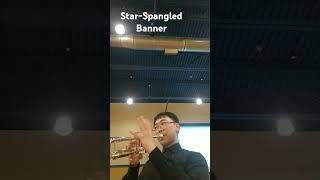 StarSpangled Banner trumpet [upl. by Fulcher484]