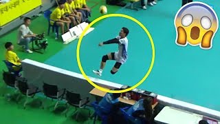 CRAZIEST SAVE EVER  Crazy Volleyball Saves HD [upl. by Hatokad]