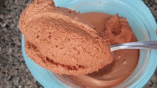 Como fazer MOUSSE DE CHOCOLATE para recheio de bolo I Como fazer recheio de chocolate FÃCIL [upl. by Assanav]