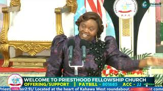 Pastor Dorcas Rigathi full speech at Priesthood Fellowship Church [upl. by Aleka806]