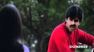 Attharintiki Daaredhi Hero Pawan Kalyan and Bhoomikas fight  Kushi Movie Comedy Scenes [upl. by Lehcer974]