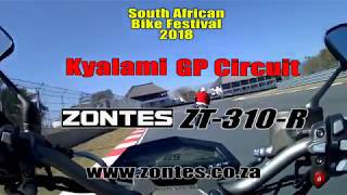 Zontes 310 R On Board Kyalami SD [upl. by Faunie495]