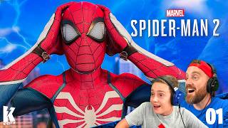 SPIDERMAN 2 Ps5 Gameplay Part 1 Sandman Strikes [upl. by Neelyahs]