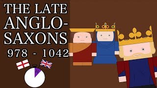 Ten Minute English and British History 07  The Late AngloSaxons and King Cnut [upl. by Beauchamp]