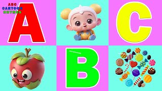 ABC phonics songLearning video song for toddlersalphabet songnursery rhymesA for AppleAbcd [upl. by Annirok37]