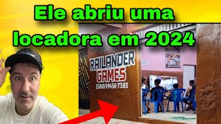 SEXTA FEIRA LOCADORA RAILANDER GAMES INAUGURADA EM 2024 [upl. by Donell]