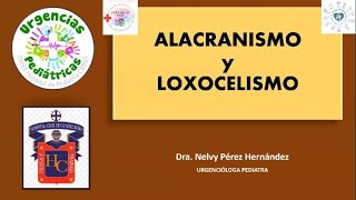 Alacranismo y loxoscelismo en pediatría [upl. by Codd]