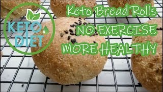 KETO DIET  Amazing low carb keto bread rolls Recipe [upl. by Mattson]