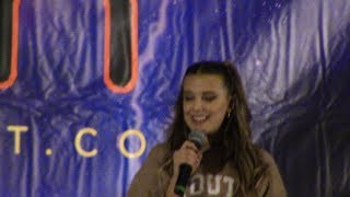 StrangerCon  We meet Millie Bobby Brown [upl. by Ahseinek]