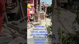 MUKUBA BOREHOLES 0963699999 Kitwe Copperbelt Zambia One of the Best Boreholes Drilling Company [upl. by Acalia]