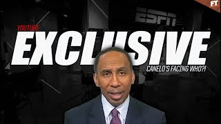 Stephen A amp Shannon Sharpe GET ANIMATED over Canelo Alvarez reports  First Take YT Exclusive [upl. by Starks]