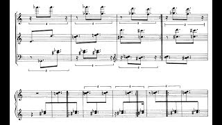 Morton Feldman  Triadic Memories 1981 for piano [upl. by Vaden]