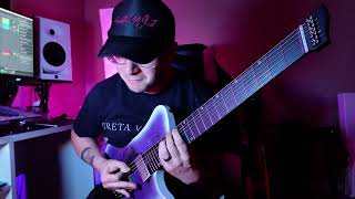 Shredding an Epic 7String Metal Solo 🎸🔥 [upl. by Brothers]