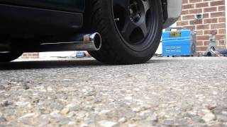 Acura Integra GSR Dual Exhaust Ansa Marmite Tips [upl. by Anauqed]