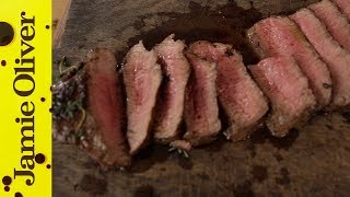 How to Cook Perfect Steak  Jamie Oliver [upl. by Ahserak]